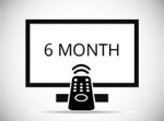 6 Months TV Services Subscription